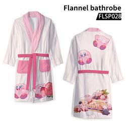 Kirby anime bathrobe