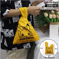 Pokemon anime wrist bag