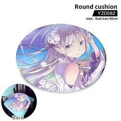 Re Zero Kara Hajimeru Isekai Seikatsu anime round cushion 40cm