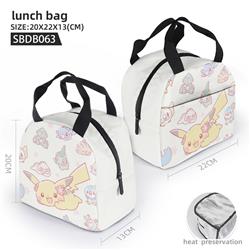 Pokemon anime lunch bag 20*22*13cm