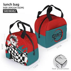 Demon slayer kimets anime lunch bag 20*22*13cm