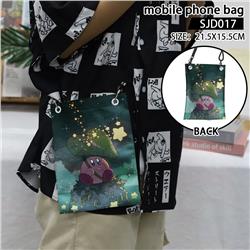 Kirby anime mobile phone bag