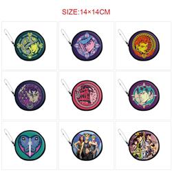 JoJos Bizarre Adventure anime pu wallet 14*14cm