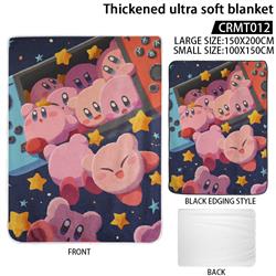 Kirby anime blanket 150*200cm