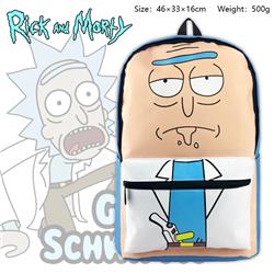 Rick and Morty anime Backpack