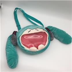 Hatsune Miku anime plush bag 23*40cm