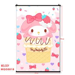 Kuromi anime wallscroll 60*90cm