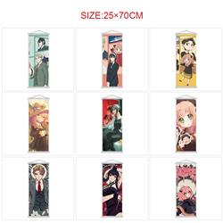 SPY×FAMILY anime wallscroll 25*70cm price for 5 pcs