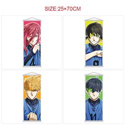 Blue Lock anime wallscroll 25*70cm price for 5 pcs