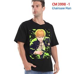 chainsaw man anime T-shirt