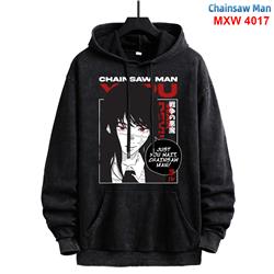 chainsaw man anime hoodie