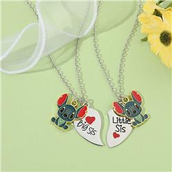 stitch anime anime necklace