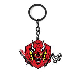 Stranger Things anime keychain