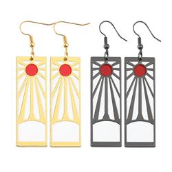 Demon slayer kimets anime earring