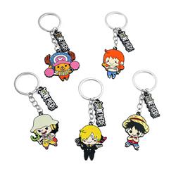 One Piece anime keychain