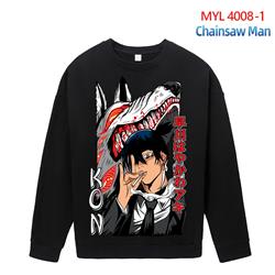 chainsaw man anime hoodie