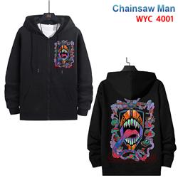 chainsaw man anime hoodie