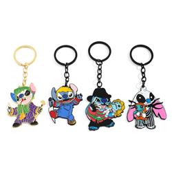 stitch anime keychain