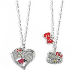 hello kitty anime necklace