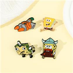 SpongeBob anime pin