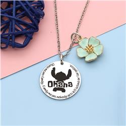 stitch anime anime necklace