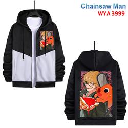 chainsaw man anime hoodie