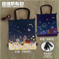 BTS anime bag