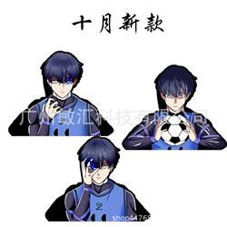 Blue Lock anime 3D illusion stickers