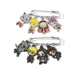 Demon slayer kimets anime pin