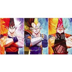 Dragon ball anime 3D frame painting 32 * 42cm (core+black frame+framing）