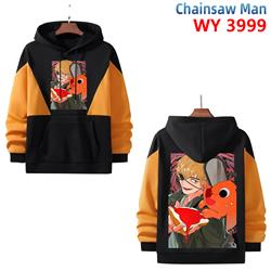 chainsaw man anime hoodie