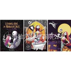 The Nightmare Before Christmas anime 3D frame painting 32 * 42cm (core+black frame+framing）