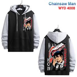 chainsaw man anime hoodie