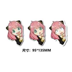 SPY×FAMILY anime 3D illusion stickers