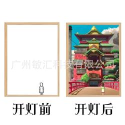 Spirited Away anime light painting A4(21cm*28.5cm）