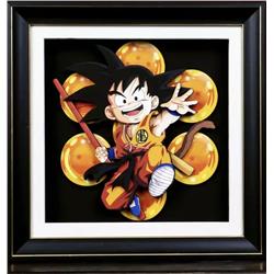 Dragon ball anime 3D stereoscopic painting