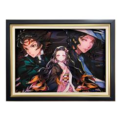 Demon slayer kimets anime 3D stereoscopic painting 38*49cm