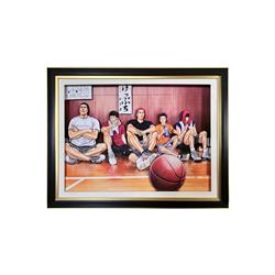 slam dunk anime 3D stereoscopic painting 38*49cm