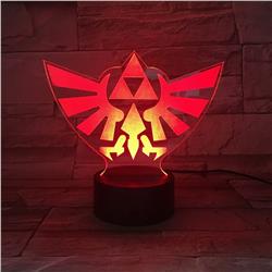 The Legend of Zelda anime 7 colours LED light