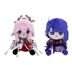 Genshin Impact anime plush doll