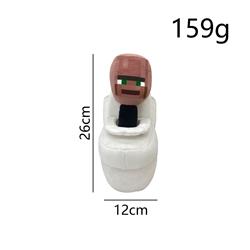 skibidi toilet man anime plush doll