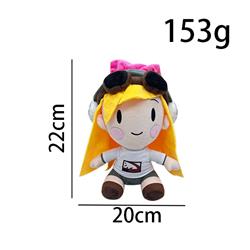 Super Mario anime plush doll 22cm