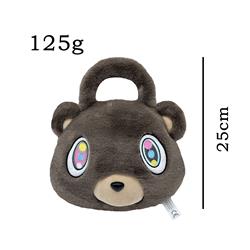 kanye bear anime plush bag 25cm