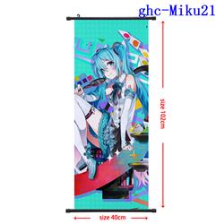 Hatsune Miku anime wallscroll 40*102cm