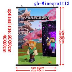 Minecraft anime wallscroll 60*90cm