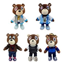 Kanye teddy bear anime plush doll