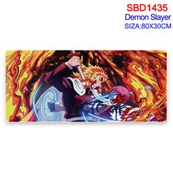 Demon slayer kimets anime Mouse pad 80*30cm
