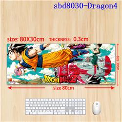 Dragon ball anime mouse pad 80*30*0.3cm（lockrand）