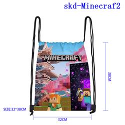 Minecraft anime bag 32*38cm