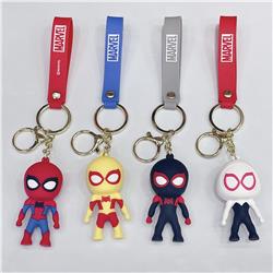 spider man anime keychain